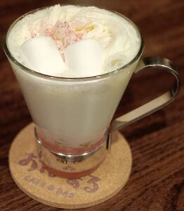 ホットさくらミルク